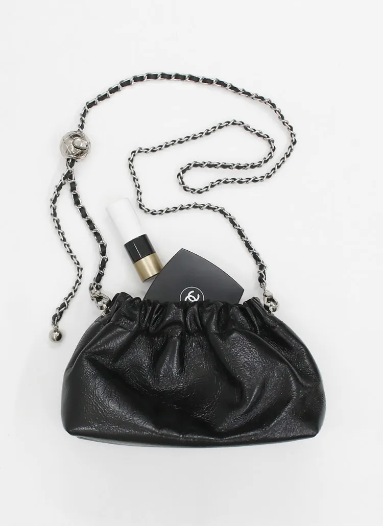 チェーンストラップカウレザーストリングバッグ | whosbag | 詳細画像1