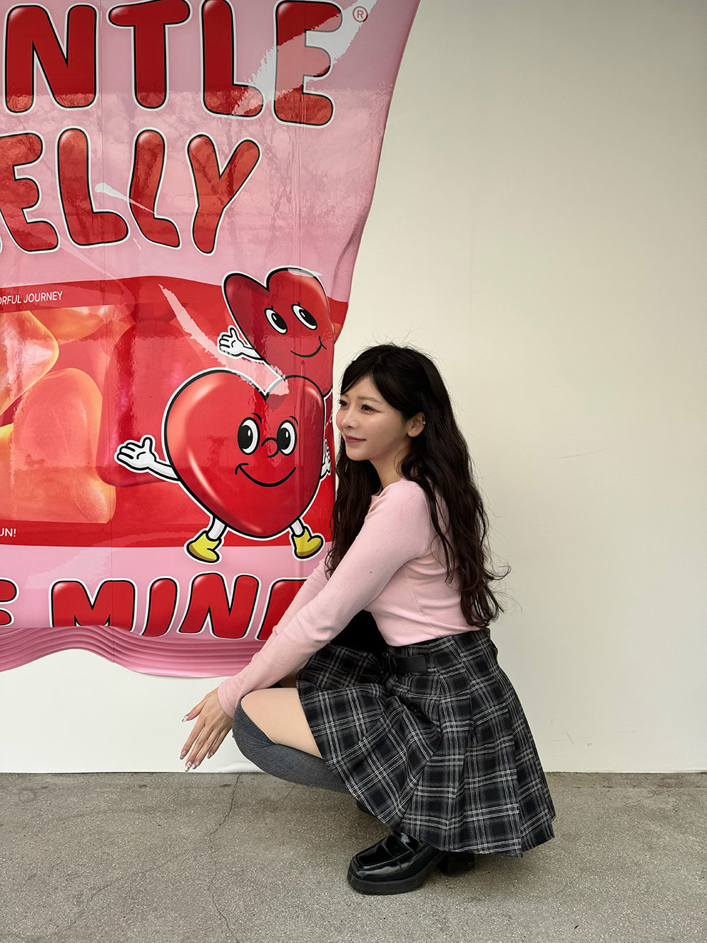 パンツ裏地ウール混ベルトチェックプリーツスカート | レディース