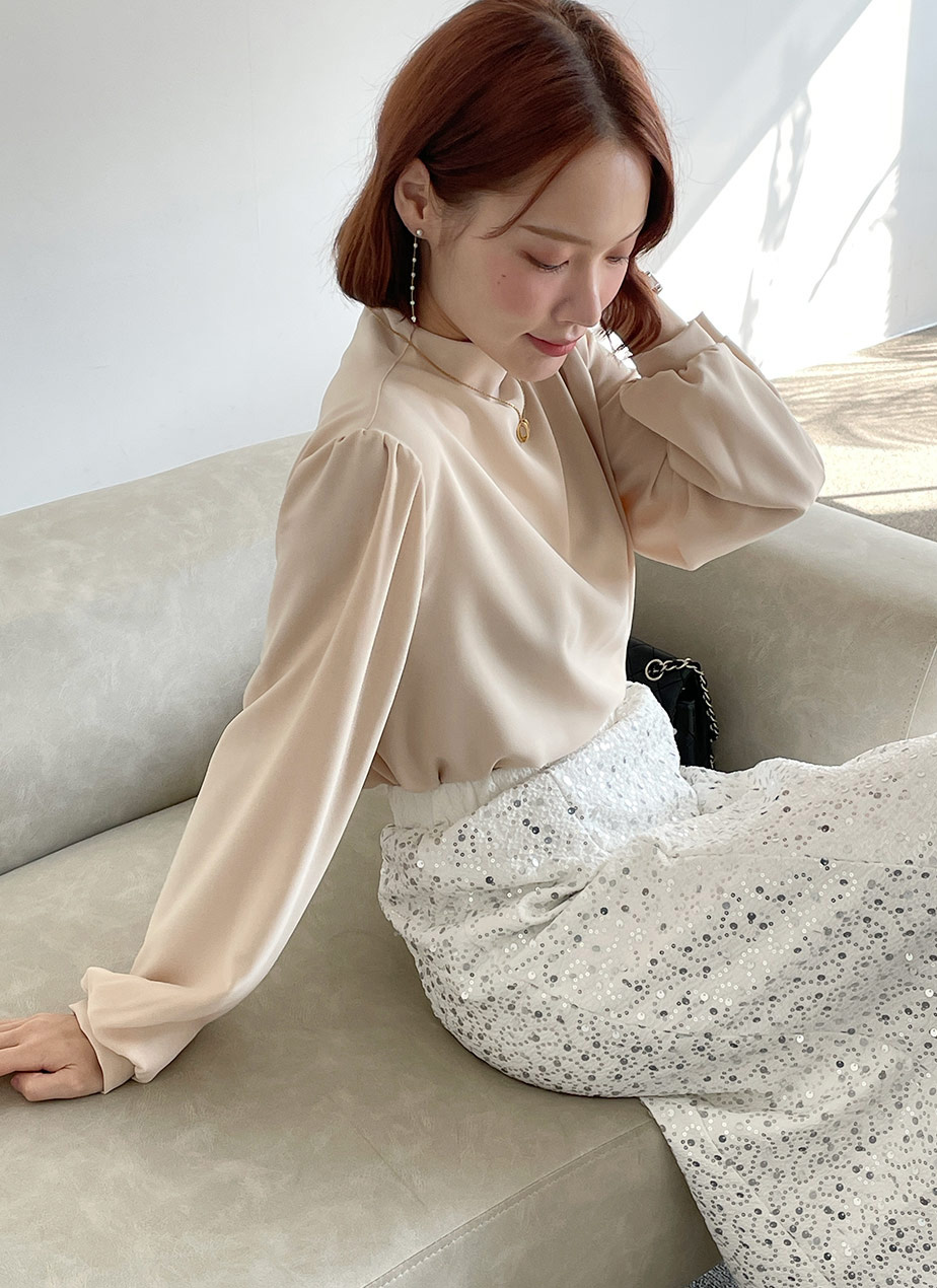 ギャリック(基本的に土日発送となります)様 リクエスト 3点 まとめ商品 袖口リボン付きパフスリーブブラウス