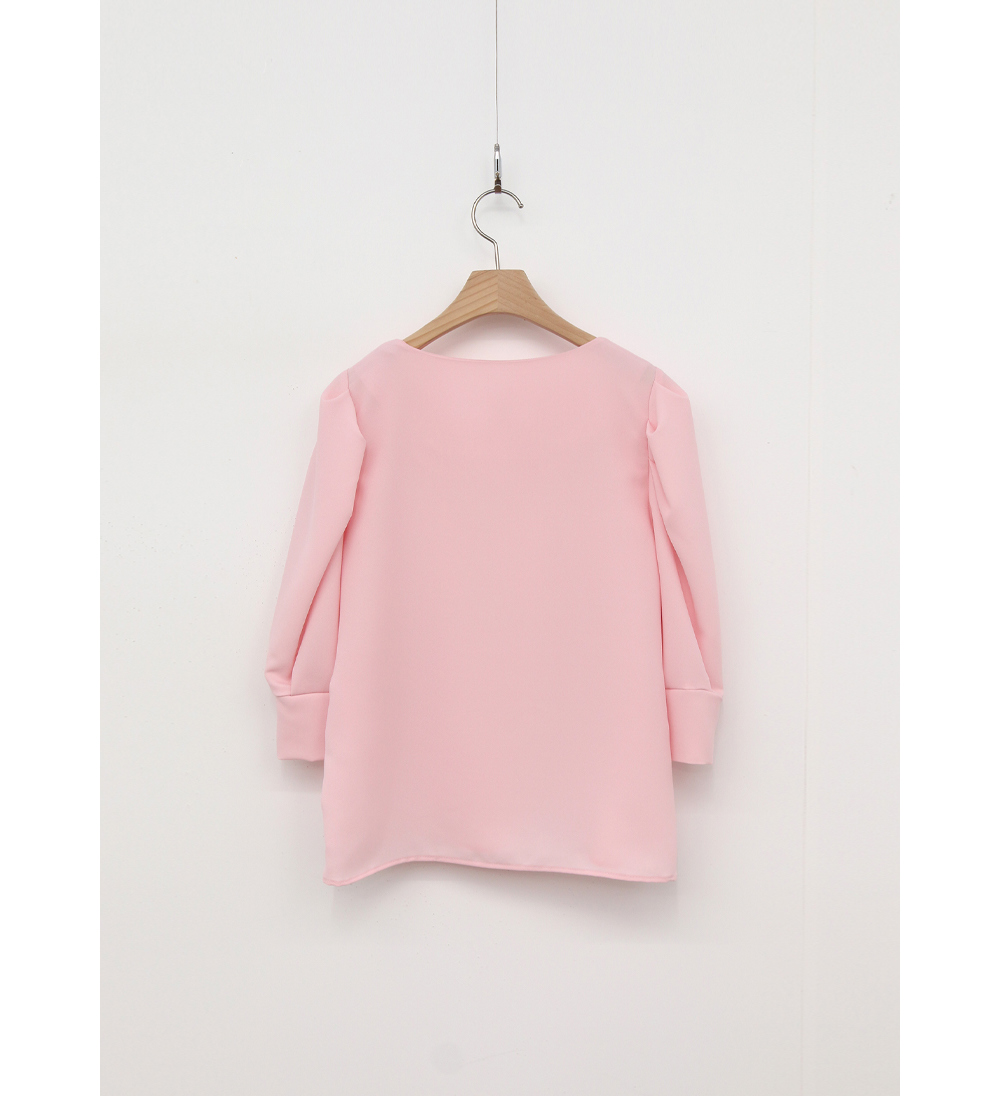 *再入荷*7分袖タックパフスリーブブラウス | 詳細画像17