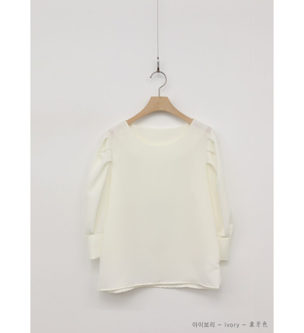 *再入荷*7分袖タックパフスリーブブラウス | 詳細画像19