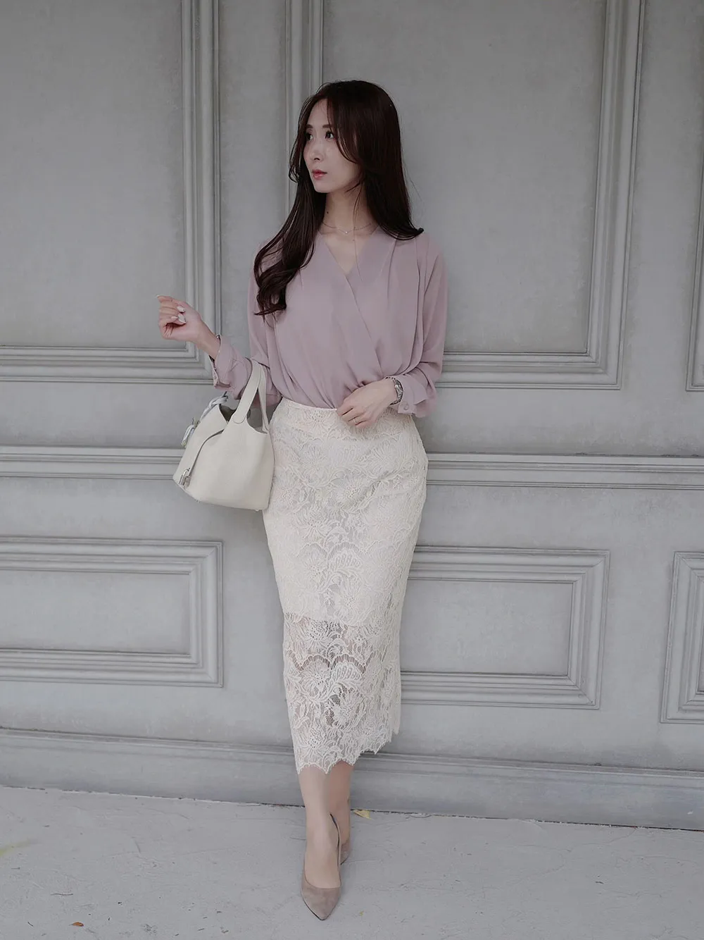 FRAY I.D フレイアイディ マーメイドレーススカート FWF S201077 ロングスカート マーメイドスカート レース ストレッチ アイボリー  1サイズ レディース 春 ゴーゴー古着マルイ草加店933 - メルカリ FRAY I.D マーメイドレーススカート　ホワイト