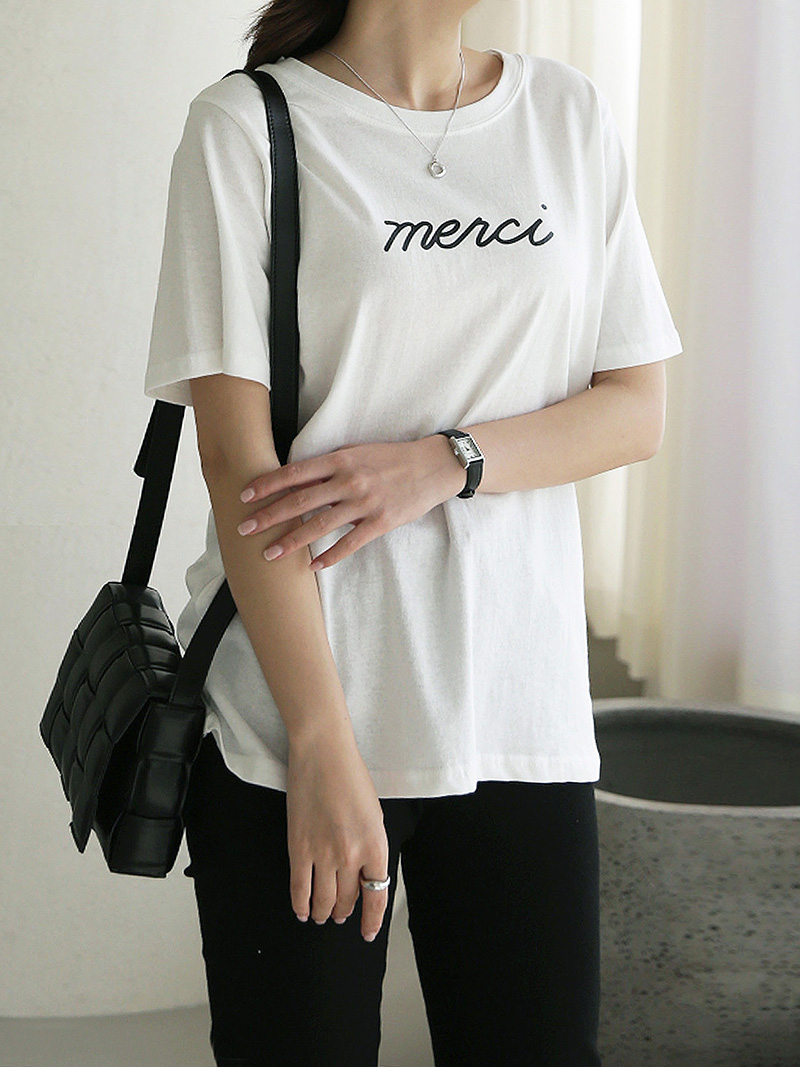 merciラウンド半袖Tシャツ | 詳細画像9