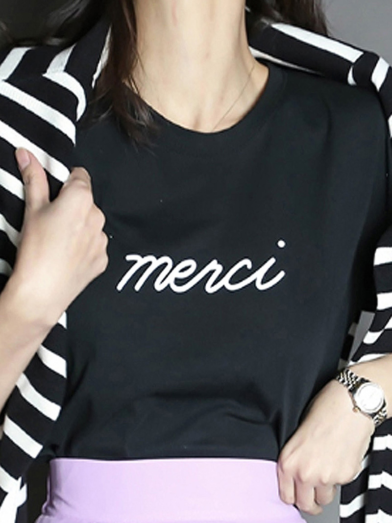 merciラウンド半袖Tシャツ | 詳細画像21