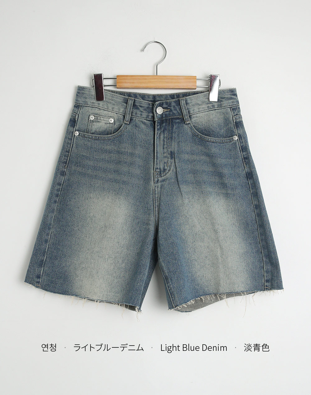 カットオフハーフデニムパンツ | DHOLIC | 詳細画像18