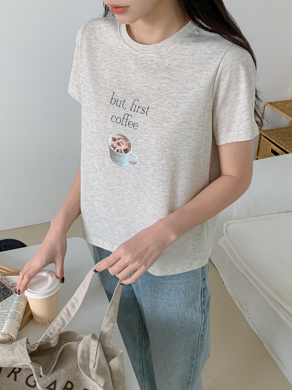 コーヒーレタリング半袖Tシャツ | 詳細画像18