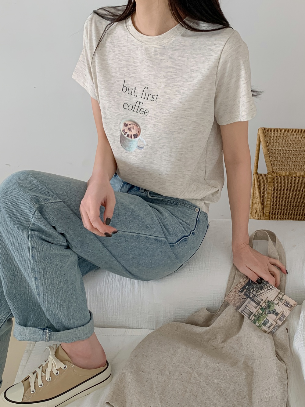 コーヒーレタリング半袖Tシャツ | 詳細画像28