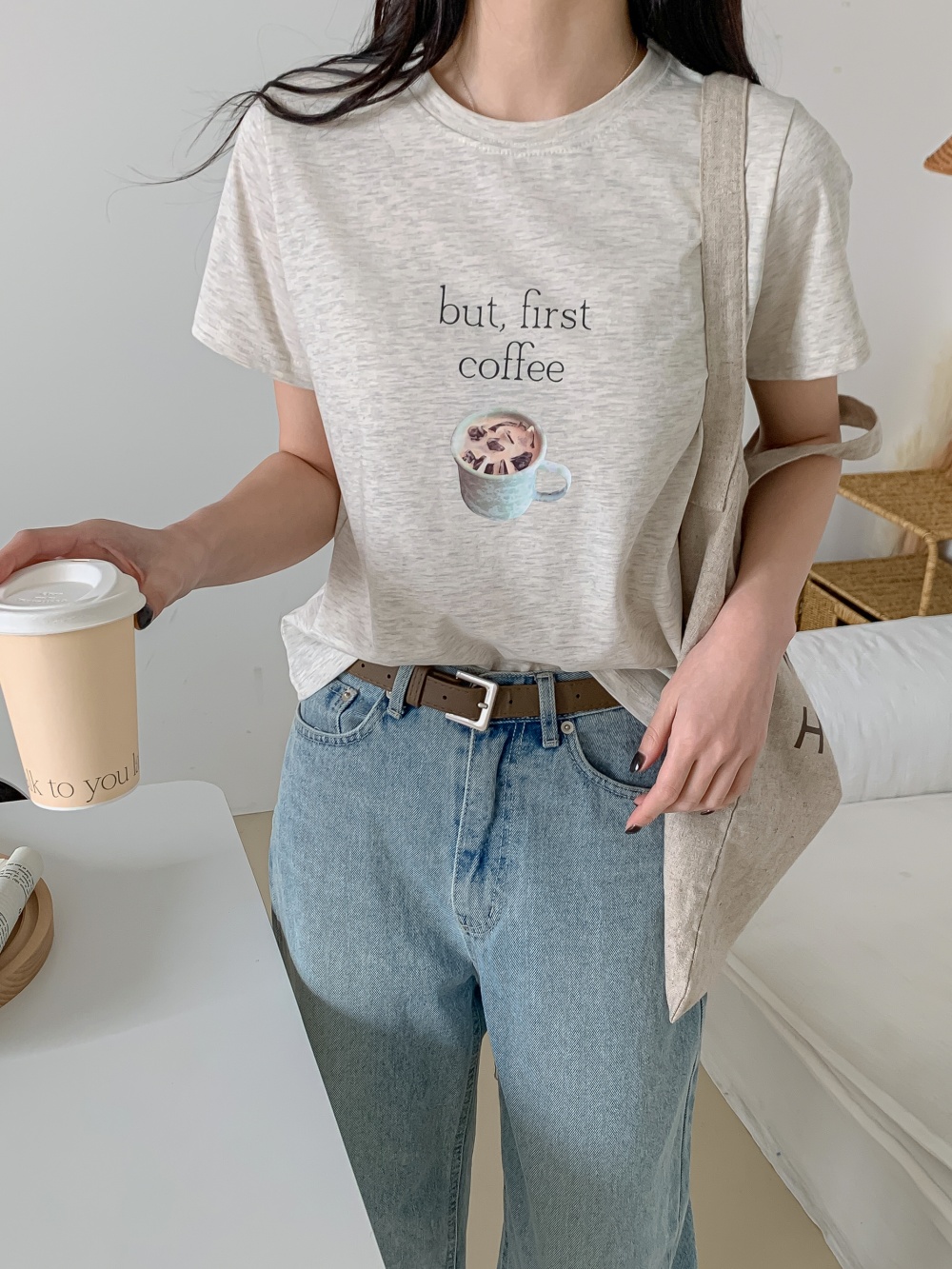 コーヒーレタリング半袖Tシャツ | 詳細画像31