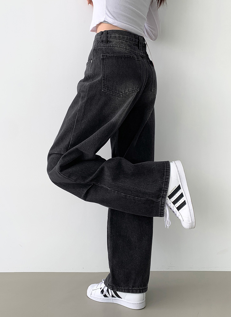 2TYPEピンタックワイドデニムパンツ | レディースファッション 2TYPEピンタックワイドデニムパンツ | レディースファッション