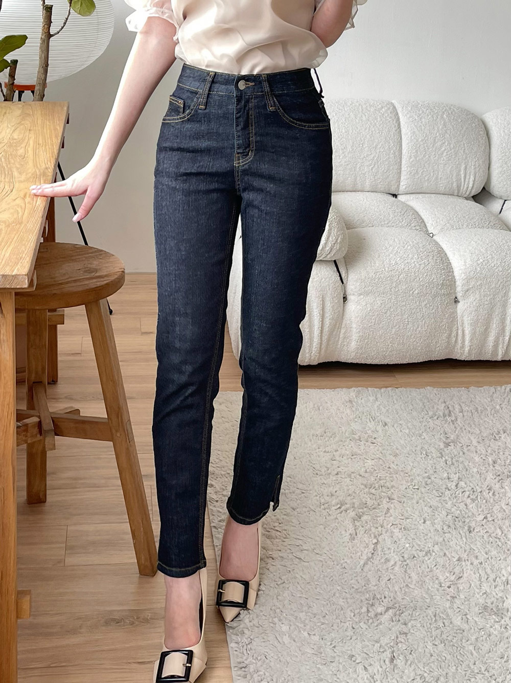 *再入荷*スリットスキニーデニムパンツ | 詳細画像24