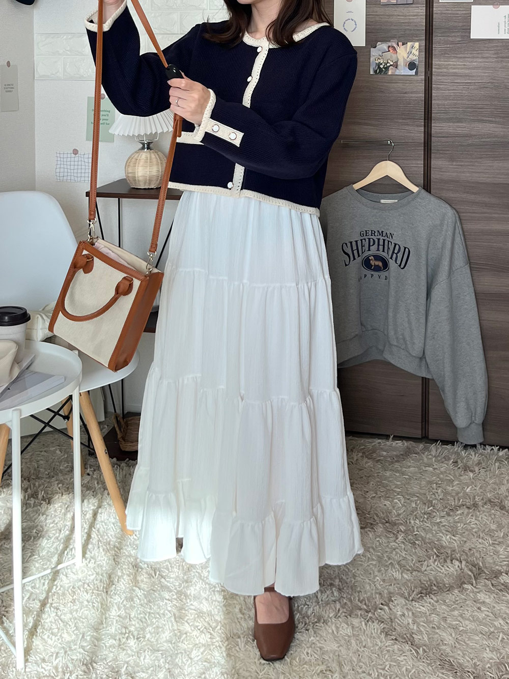 ティアードロングスカート | レディースファッション通販 - DHOLIC