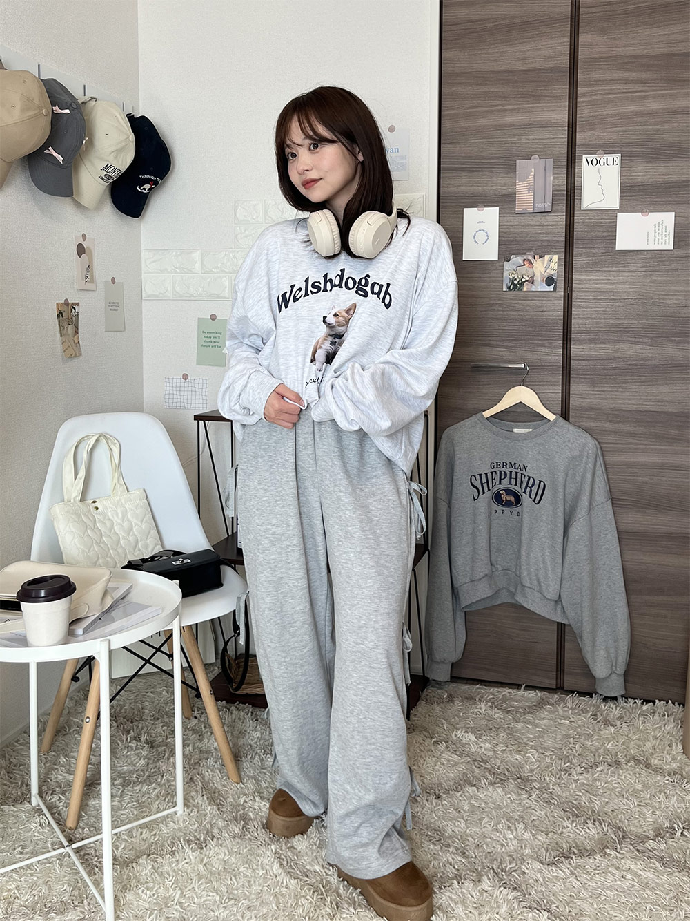 □ 40907☆春 未使用品 定価2.9万 23SS ホリディ スウェットパンツ