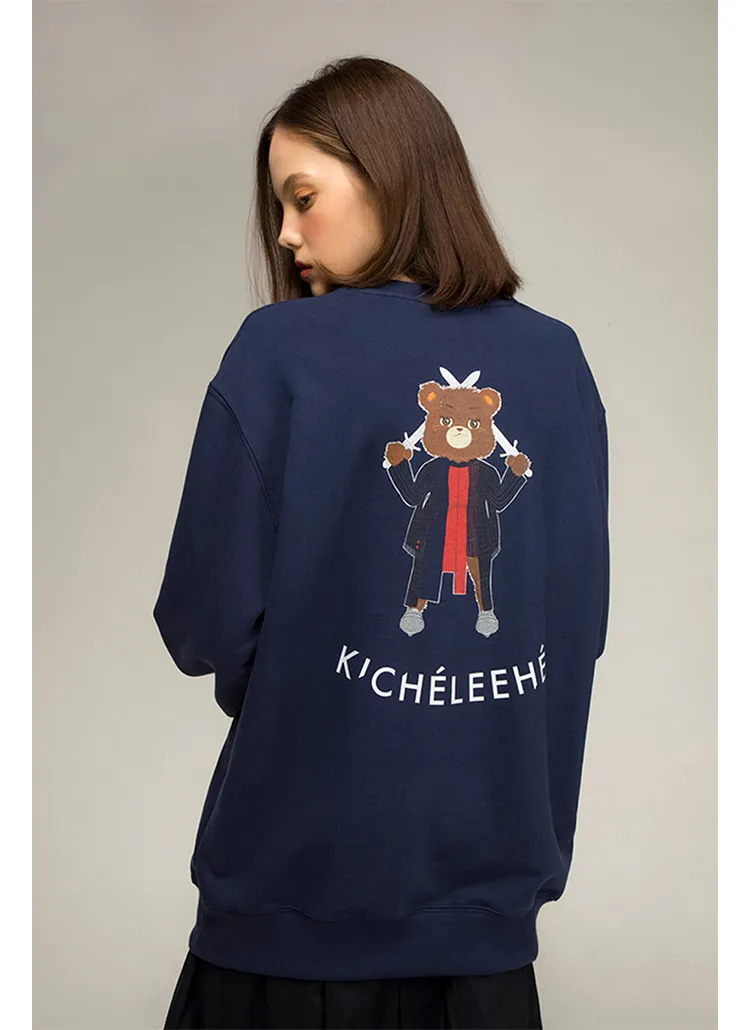 Teddy knightスウェット(navy) | 詳細画像1