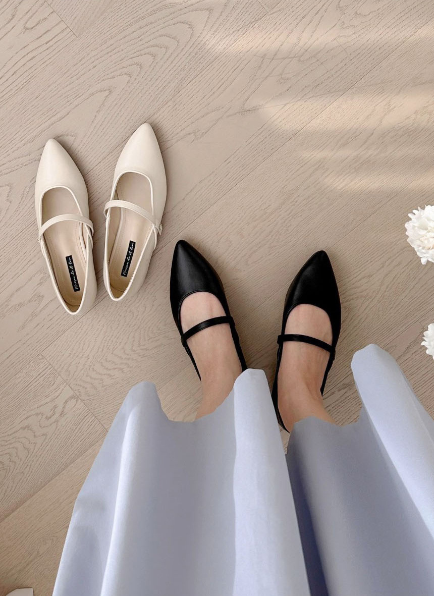 ポインテッドトゥフラットシューズ | レディースファッション通販 - DHOLIC