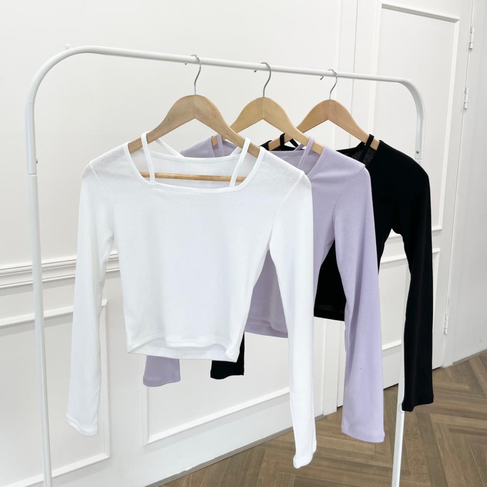 ホルターストラップクロップドTシャツ | 詳細画像6