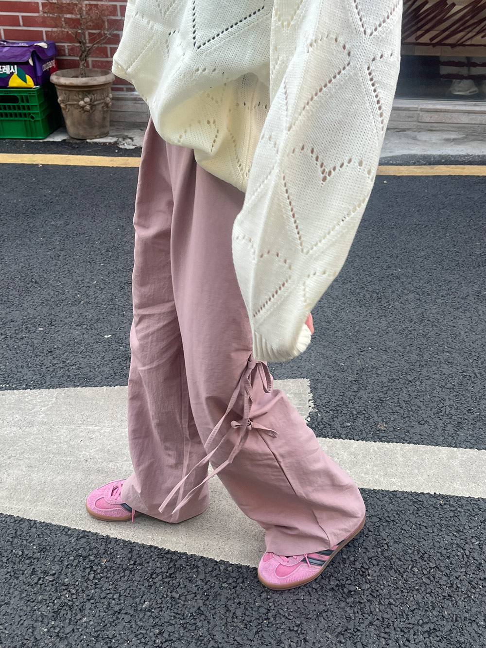 サイドリボンナイロンパンツ | 詳細画像4