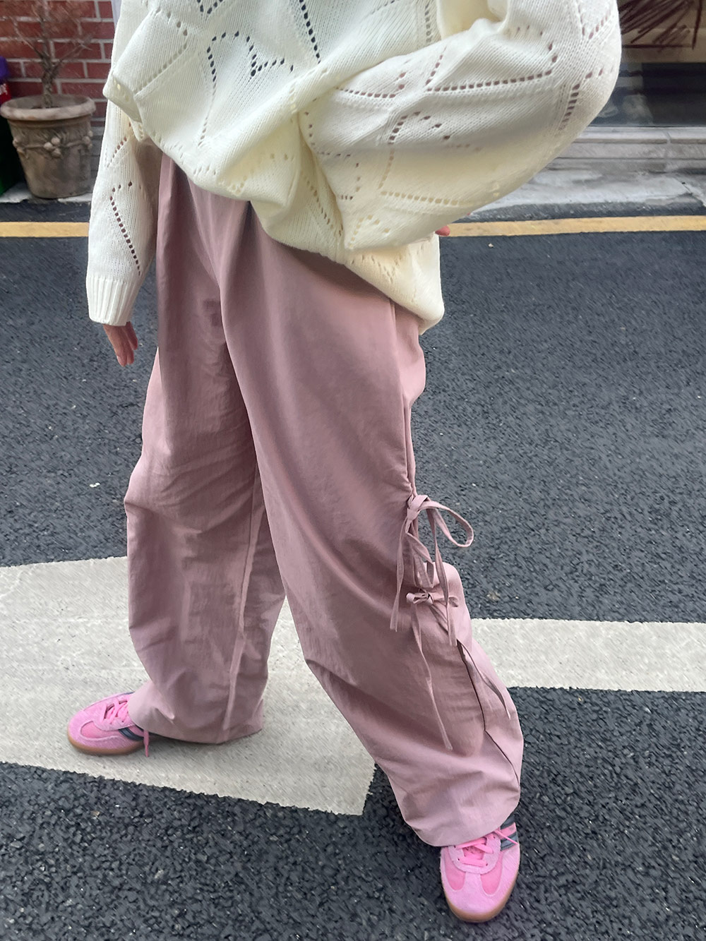 サイドリボンナイロンパンツ | 詳細画像6