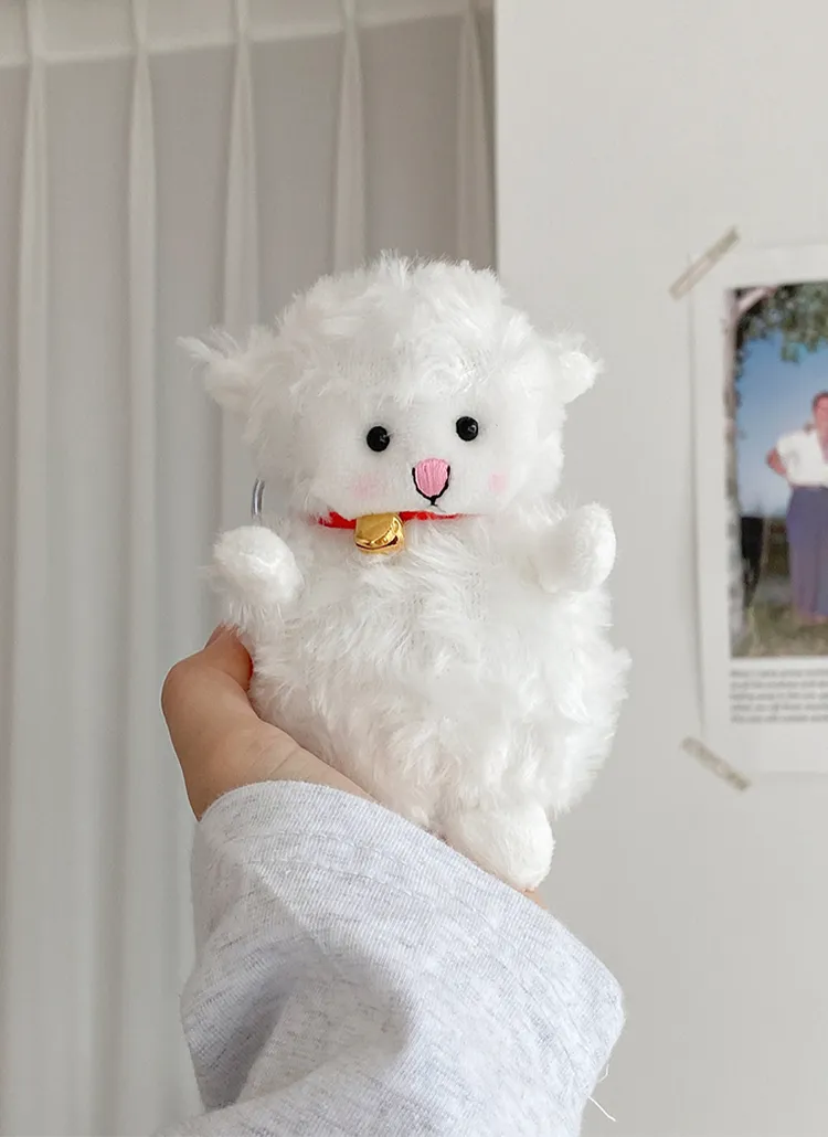 ひつじマスコットキーリング | cream creme | 詳細画像1