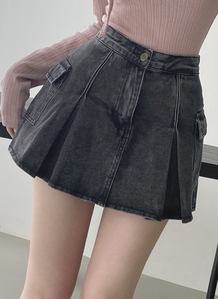 21ssꕥフェンディ カーゴミニスカート FF柄 レディース 38 イタリア製