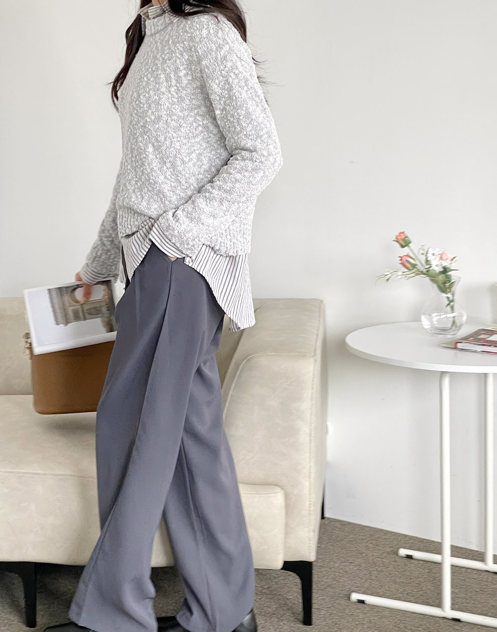 ストライプボクシーシャツ | DHOLIC | 詳細画像15