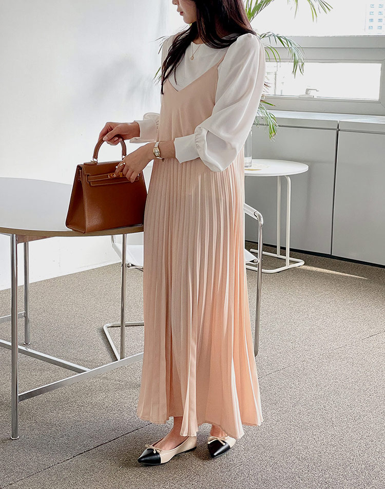 dresslaveキャミ、プリーツスカート、オールインワン、ピンクパンツ4点 RUIRUE BOUTIQUE（ルイルエブティック） ワンピース 洗えるサイド