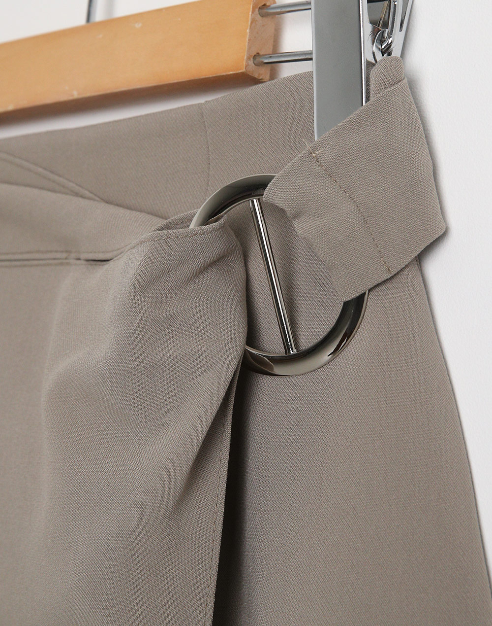 パンツ裏地リングラップ調ミニスカート | DHOLIC | 詳細画像18