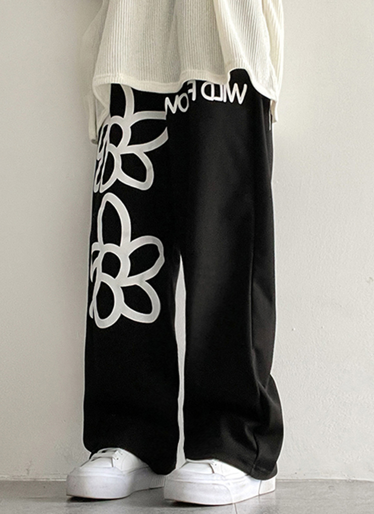 フラワースウェットパンツ | レディースファッション通販 - DHOLIC