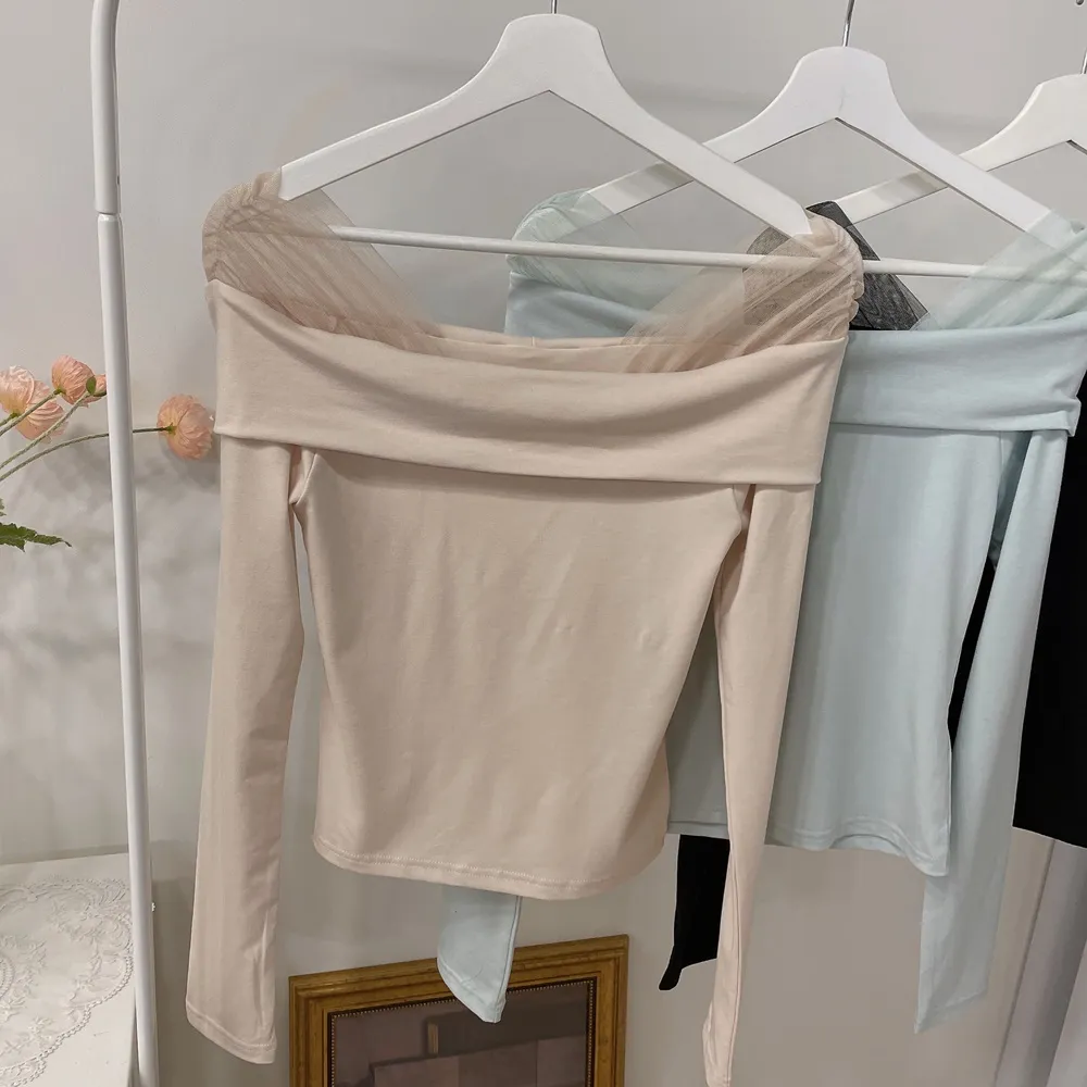 シフォンショルダーTシャツ | mirangmirang | 詳細画像41