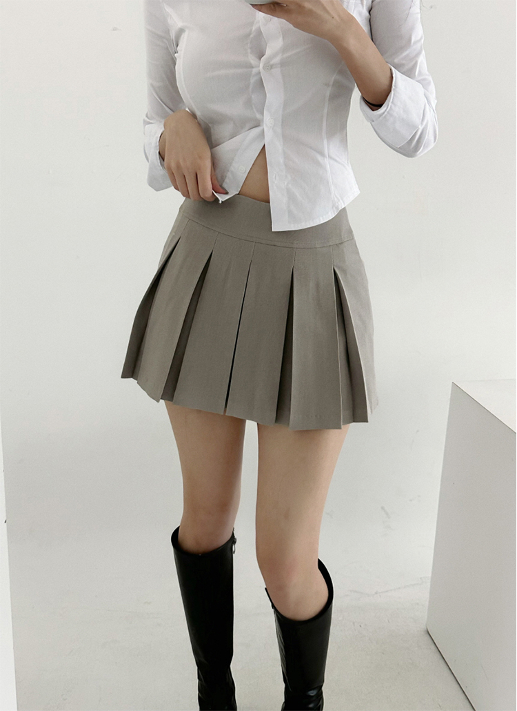 BALLSEY（ボールジィ）の「ハイブリッドミニスラブ プリーツ