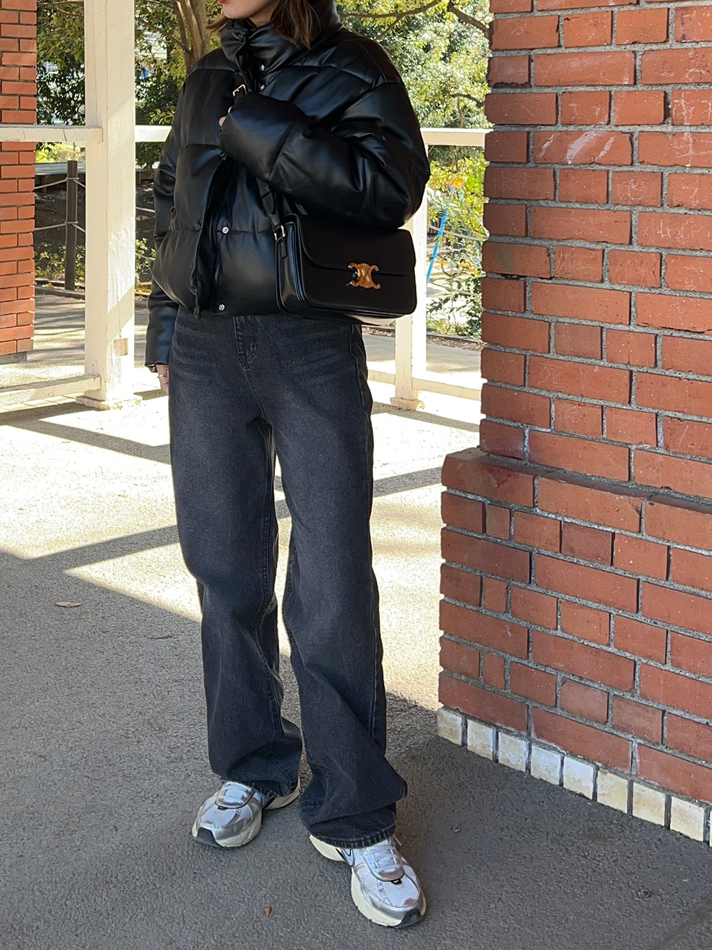 ストレートブラックルーズデニムパンツ | 詳細画像24