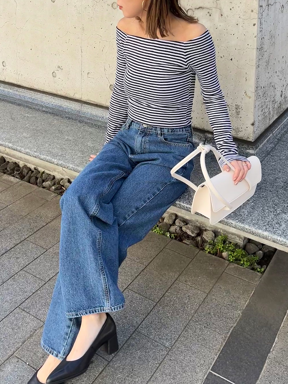 ハイウエストストレートデニムパンツ | 詳細画像3