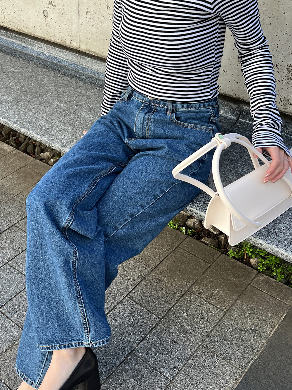 ハイウエストストレートデニムパンツ | 詳細画像9