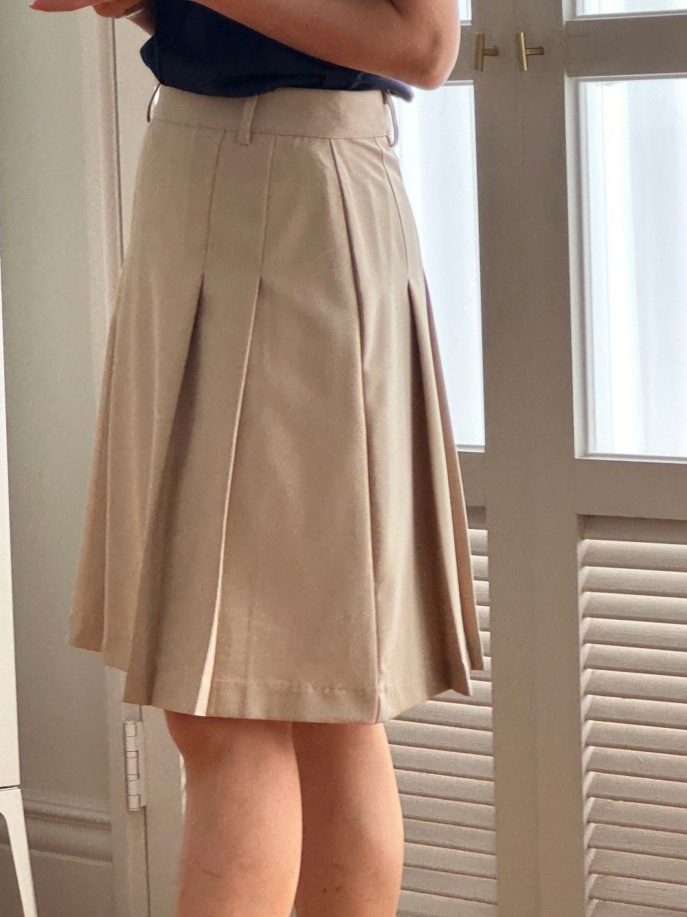 【BADBLOOD】ブリーズミディスカート - トバコ BADBLOOD Breeze midi skirt black w-skt24-015