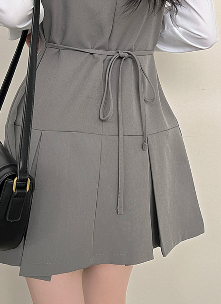 プリーツビスチェミニワンピース | レディースファッション通販 - DHOLIC