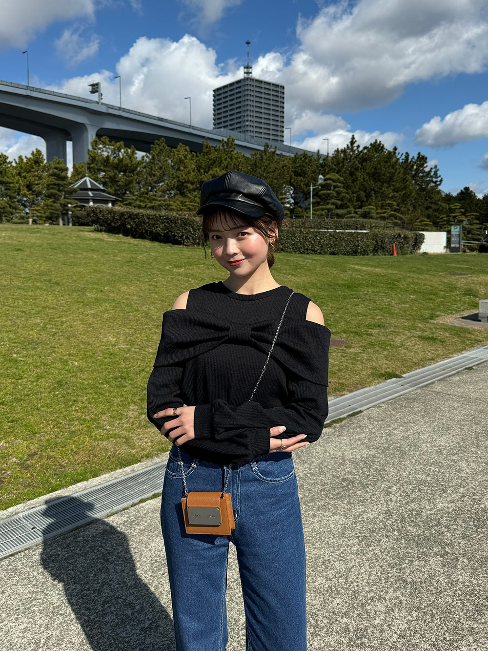 オープンショルダーリボンTシャツ | 詳細画像9