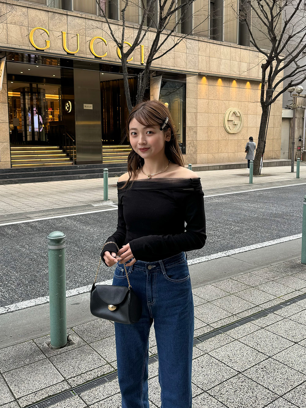 シースルーショルダー半袖Tシャツ | レディースファッション通販