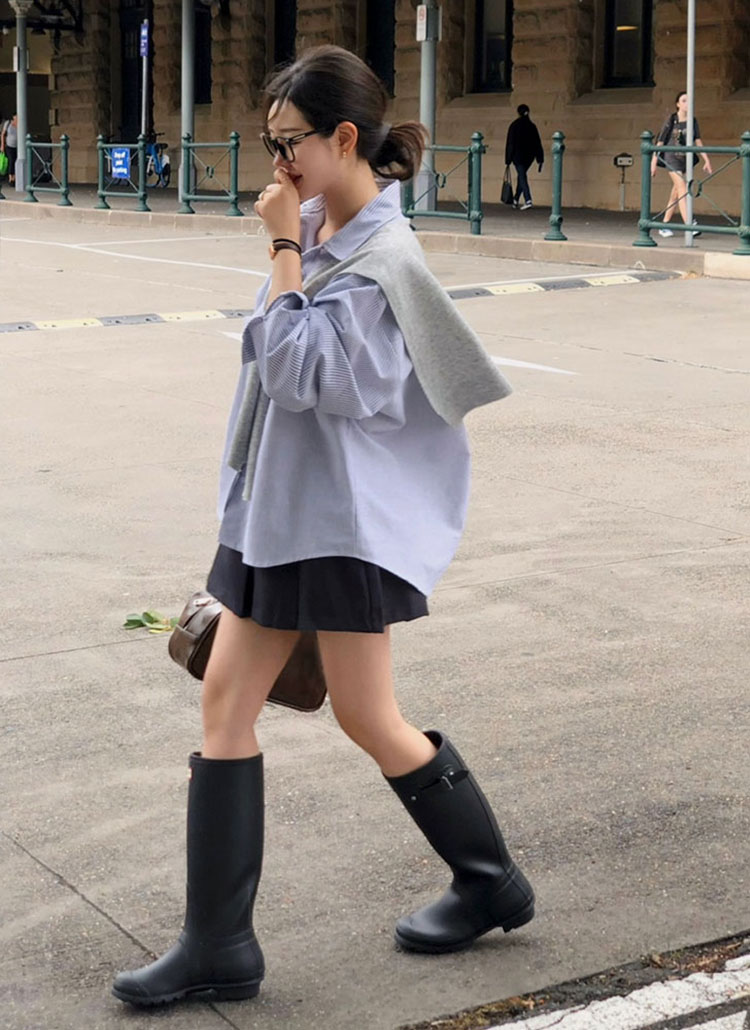 beidelli made]コットンルーズストライプシャツ | レディース