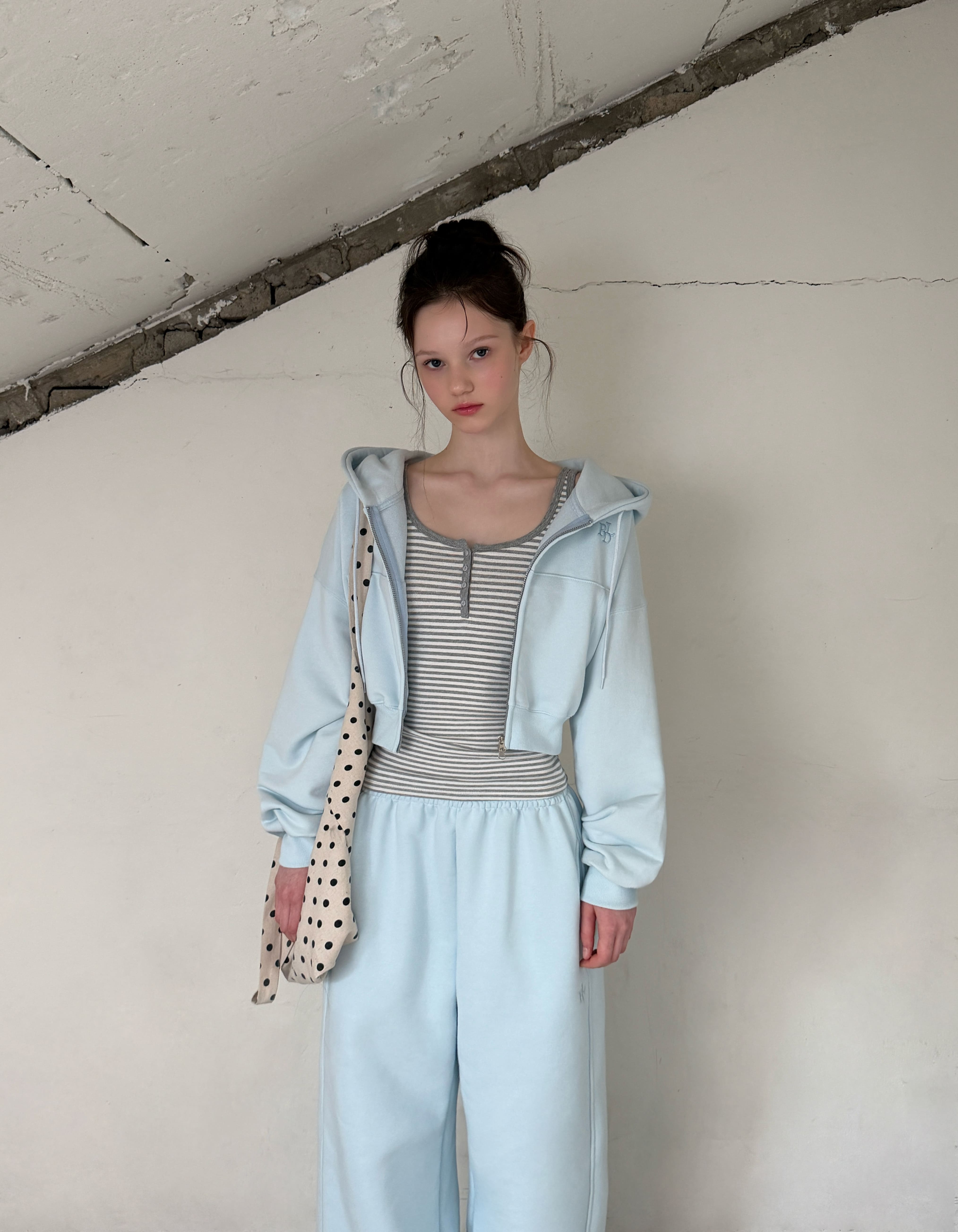 beidelli made]ロゴジップパーカー&2TYPEパンツSET | レディース