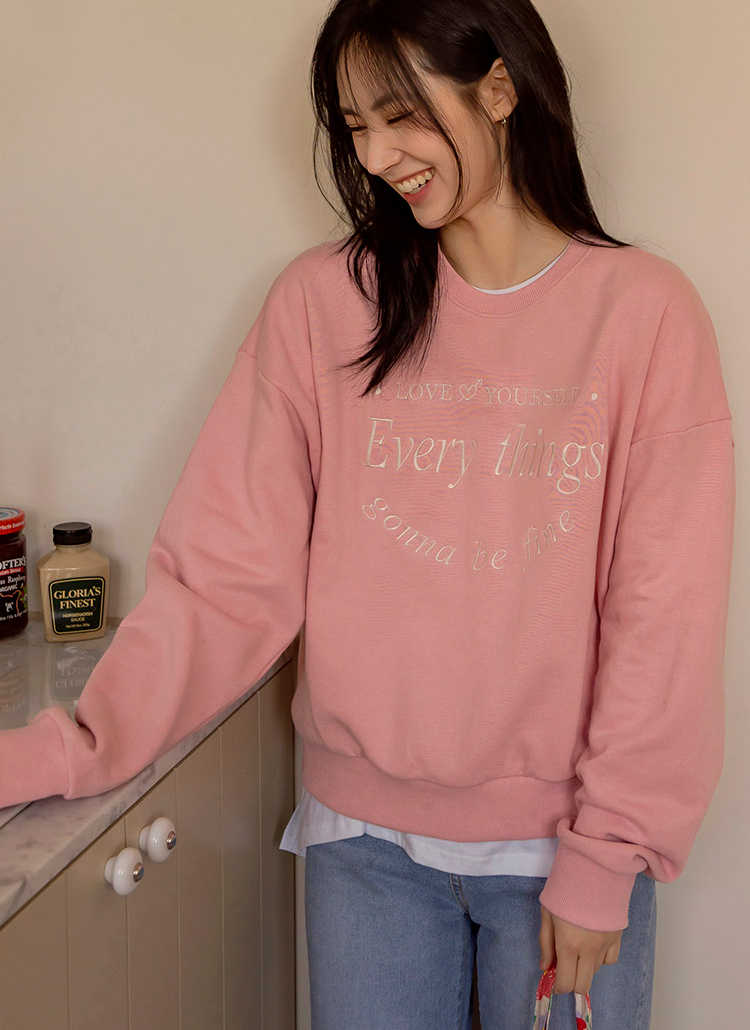 Every thing刺繍スウェット | レディースファッション通販 - DHOLIC