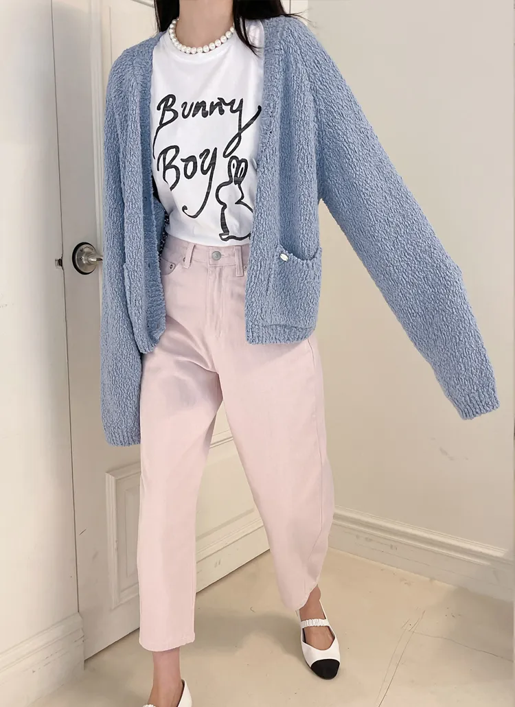 Bunnyプリント半袖Tシャツ | partysu | 詳細画像1