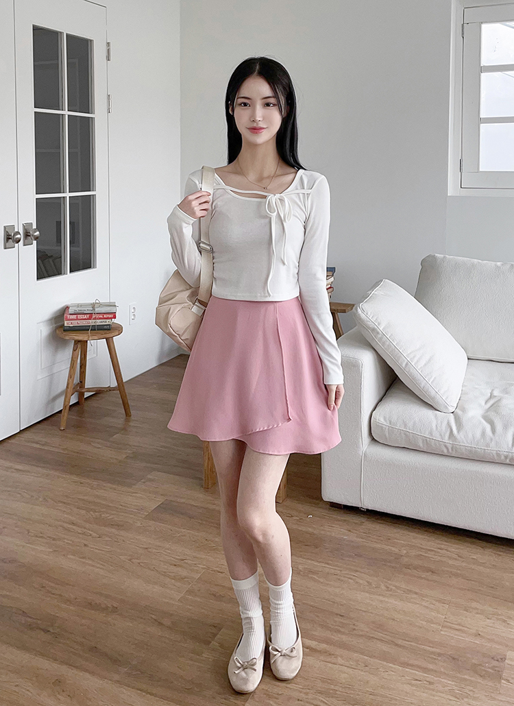 シフォンフレアミニスカート | レディースファッション通販 - DHOLIC