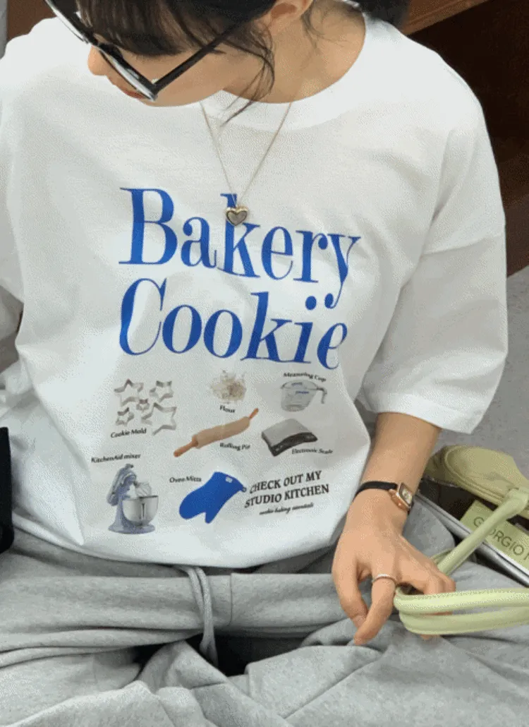 Bakeryスタンダード半袖Tシャツ | banincci | 詳細画像1