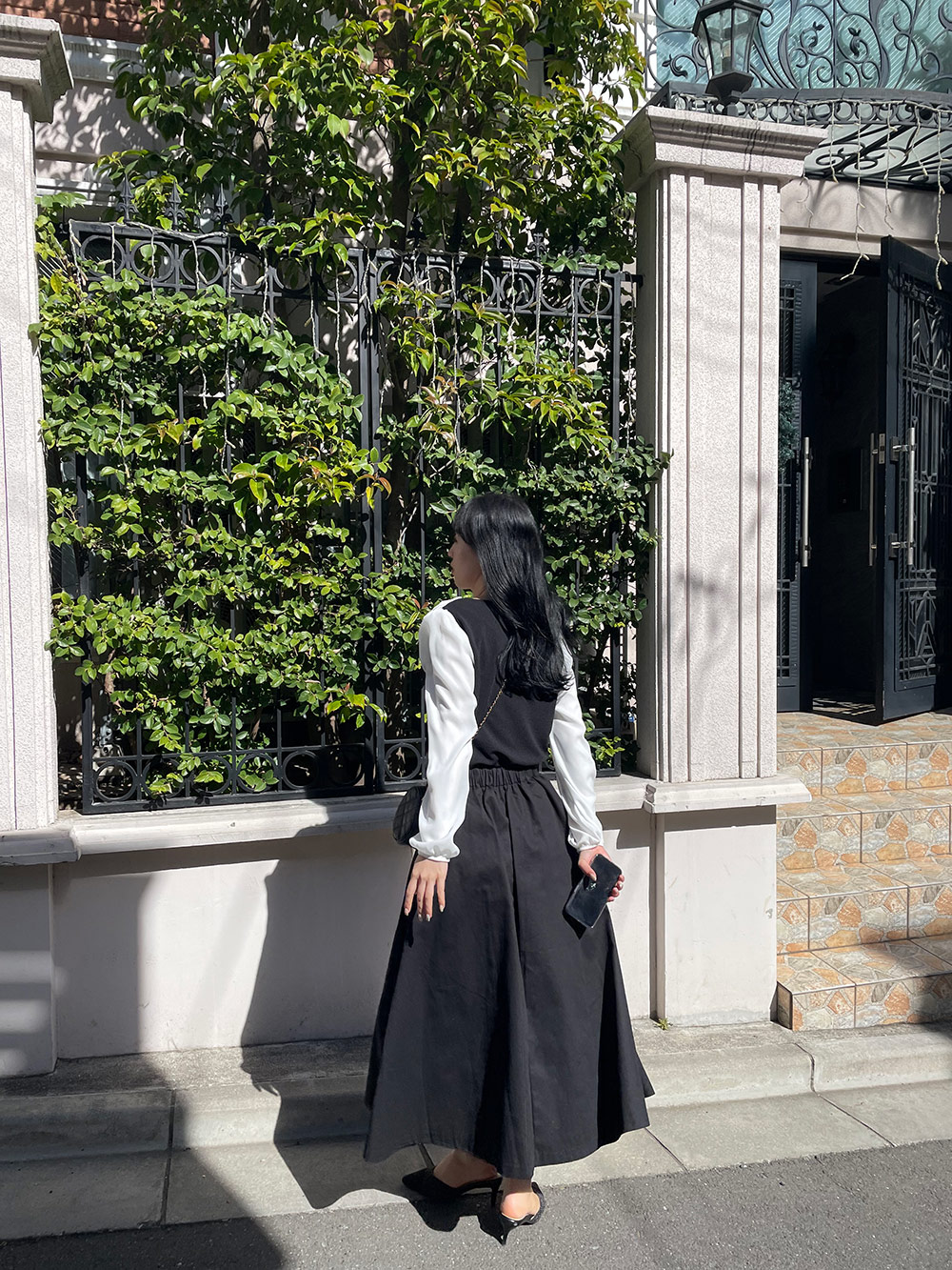 ハイウエストロングフレアスカート | レディースファッション通販 - DHOLIC