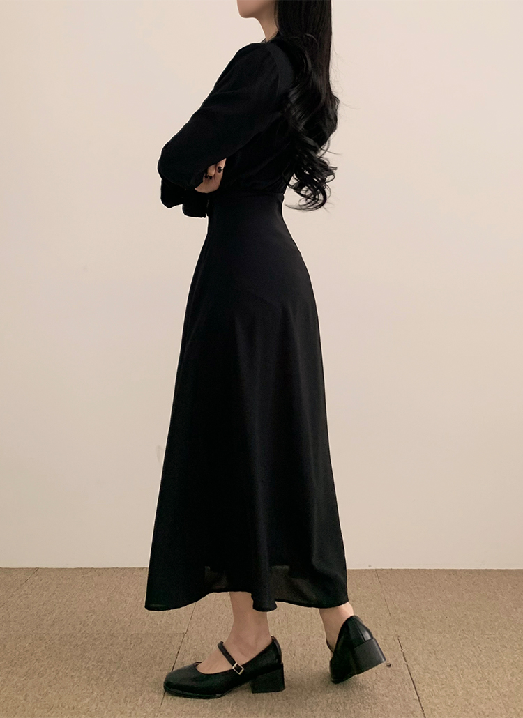 ウエストベルトシャツAラインワンピース | レディースファッション通販