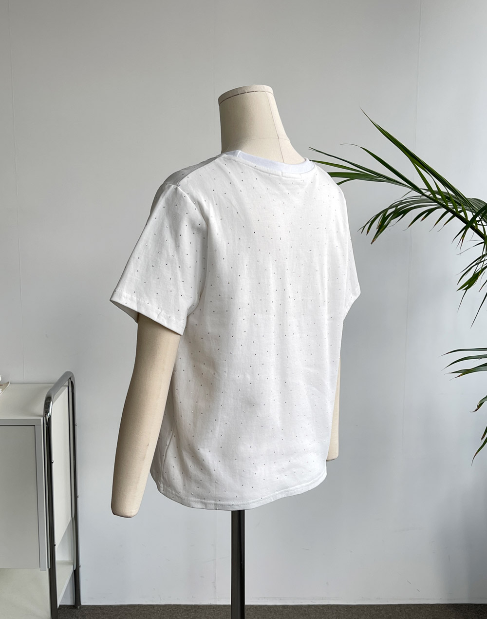 [残り1点]ミニスタッズ半袖Tシャツ | DHOLIC | 詳細画像6