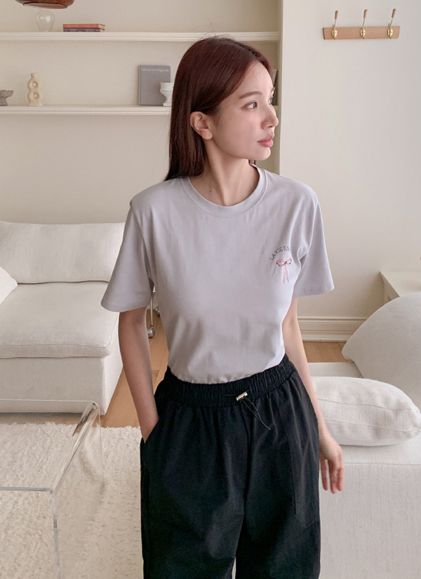 リボン半袖Tシャツ | レディースファッション通販 - DHOLIC