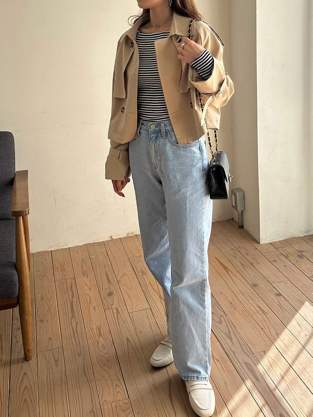 クロップドコットントレンチジャケット | 詳細画像16