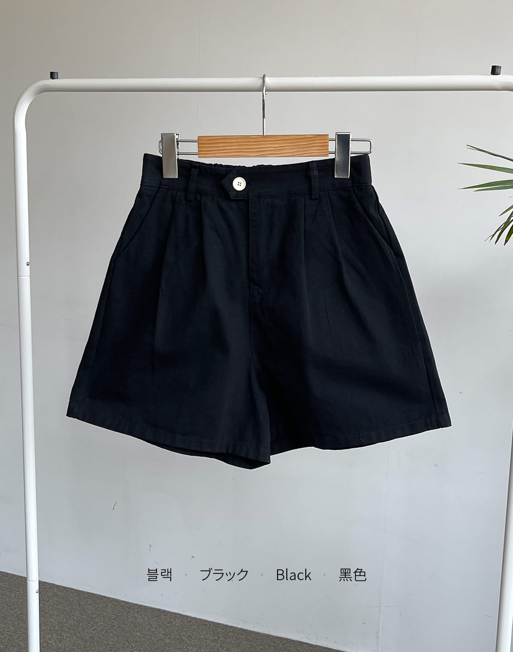 [残り1点]タックイージーショートパンツ | DHOLIC | 詳細画像2