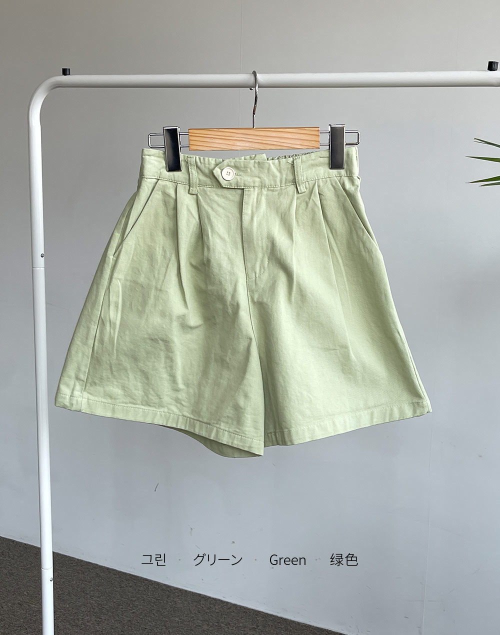 [残り1点]タックイージーショートパンツ | DHOLIC | 詳細画像3