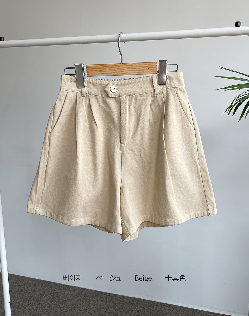 [残り1点]タックイージーショートパンツ | DHOLIC | 詳細画像5